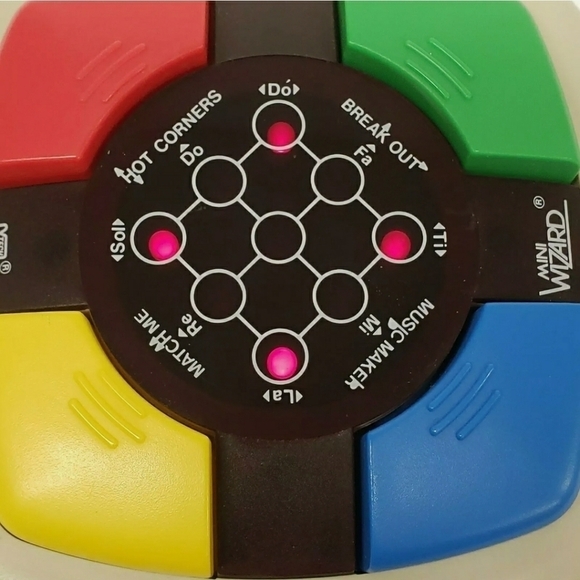 Vtech 5x5 Mini Wizard Light Up Sounds Vintage 1987 Travel Game - Picture 5 of 6